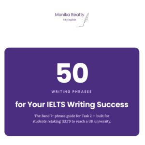 50 Writing Phrases for your IELTS Writing Success